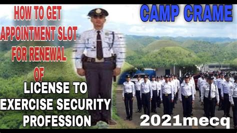 How to apply for License to Exercise Security .